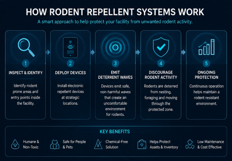 Rodent Repellent System Workflow
